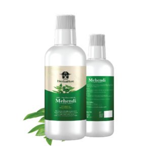 Herbahue Mehendi Essential Oil – 100% Natural Oil for Richer Henna Color & Conditioning